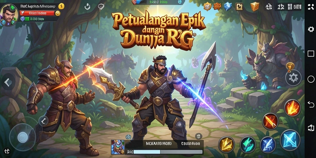 Tampilan gameplay 5RT yang menakjubkan dan penuh aksi.