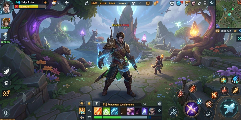 Screenshot gameplay <strong>666F</strong> menampilkan aksi pertempuran yang mendebarkan.