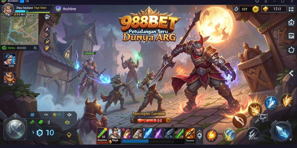 Tampilan gameplay seru di dunia ARPG yang menantang.