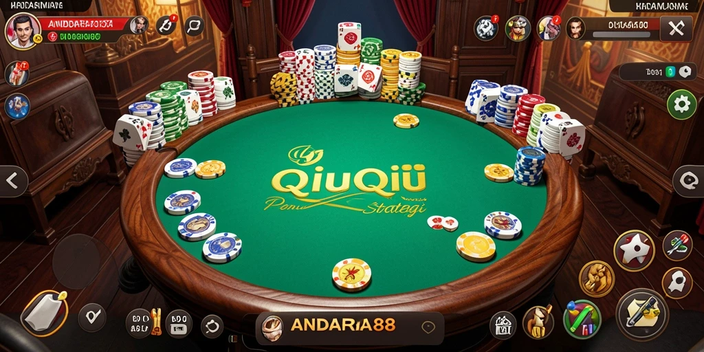 Tampilan gameplay QiuQiu yang memukau di ANDARA88.