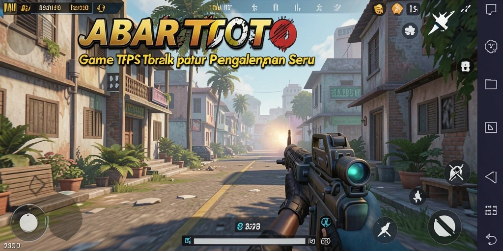 Tampilan gameplay mendebarkan dari JABARTOTO saat intens battle.