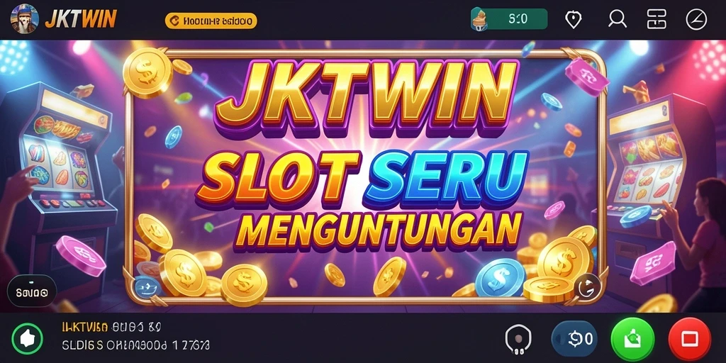 Screenshot JKTWIN menampilkan gameplay Slot yang menarik dan grafis menawan.