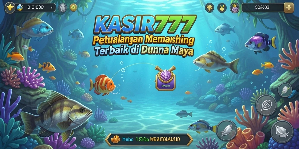 Tampilan gameplay KASIR777 yang seru dan menegangkan saat memancing.