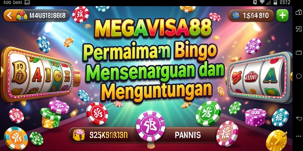 Gameplay seru dan kompetitif di MEGAVISA88 Bingo.