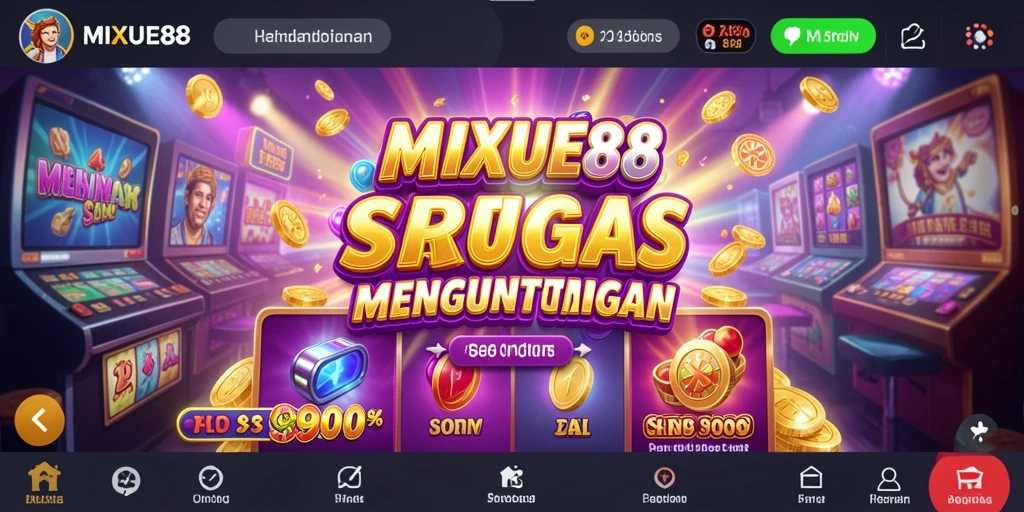 Gameplay slot seru dengan grafis yang menarik di MIXUE88.