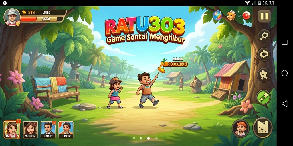 Tampilan gameplay seru dan interaktif dari RATU303.