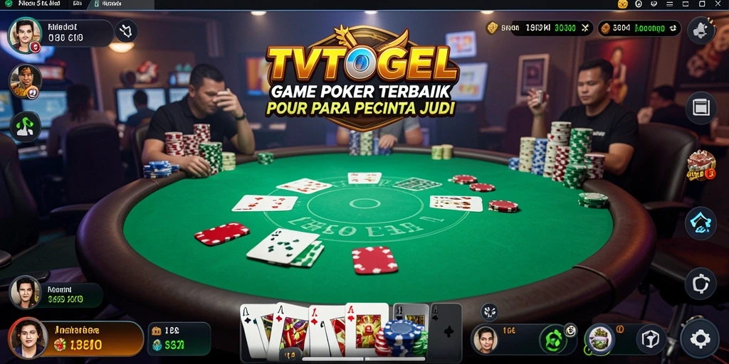 Tangkapan layar gameplay Poker di TVTOGEL yang menarik dan seru.